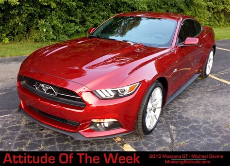 Ruby Red 2015 Ford Mustang Gt Fastback