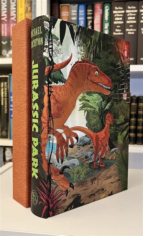 Jurassic Park Folio Society Illustrated Edition By Crichton Michael