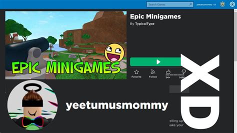 Roblox Epic Minigames Funny Moments Youtube