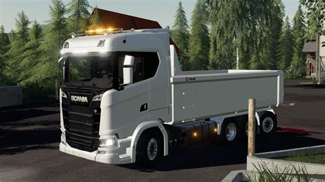 Scania S730 Hkl Tipper V10 Fs 19 Farming Simulator 2022 19 Mod