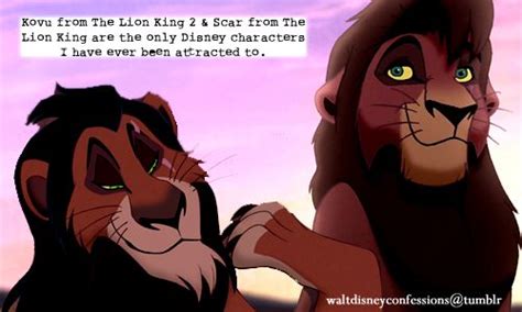 “kovu From The Lion King 2 And Scar From The Lion King Are The Only
