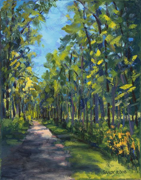 The Path In The Park Sandy Roob Studio
