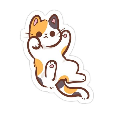 Calico Sticker By Lucianavee In 2021 Cat Stickers Cute Stickers