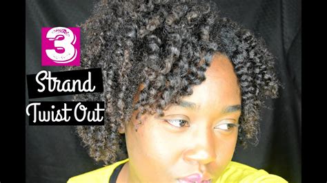 Tutorial on method doing two strand twists with natural parting. Natural Hair | 3 Strand Twist Tutorial 3 - YouTube