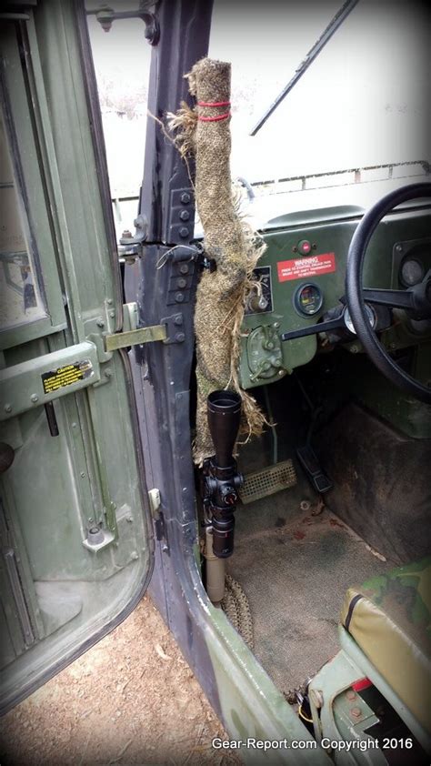 Humvee Upgrade How To Make An Easy Diy Hmmwv Rifle Rack Gear Report