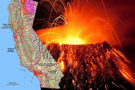 California Volcano Eruption Inevitable As Seven Sites Deemed Threat