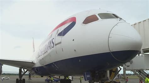British Airways Direct Flight From Pdx To London Takes Off Youtube
