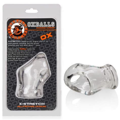 Buy Oxballs Unit X Stretch Ball Stretcher Atomic Jock Cock Sling Clear Online At Lowest Price