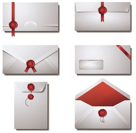 Free Elegant Envelope Design Templates 02 Titanui