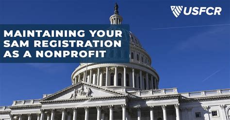 Maintaining Your Sam Registration As A Nonprofit