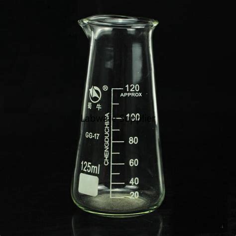 2pcsset 125ml 250ml 500ml Glass Beaker For Conical Glass Beaker