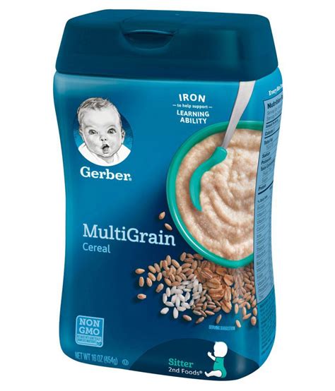 Buy Gerber Gerber Baby Food Multigrain Cereal 227g Infant Cereal For 6