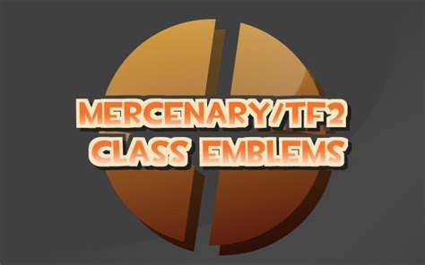 Mercenary Class Emblemstf2 Etsy