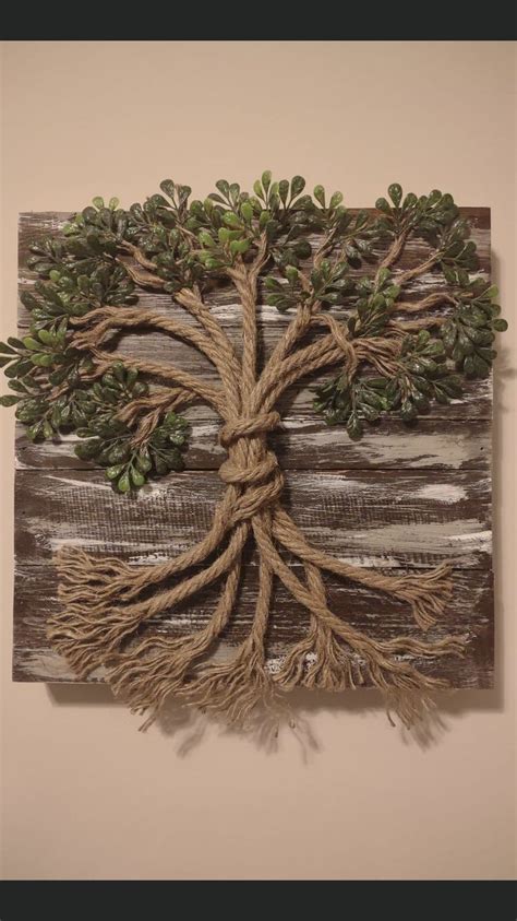 Tree Of Life Rope Craft For Home Decor