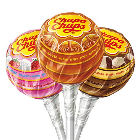 Perfetti Chupa Chups Milky Lollipops 15g Sweets From Heaven