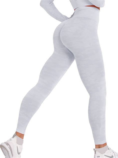 Qric Women S High Waist Workout Vital Seamless Leggings Butt Lift Yoga