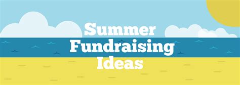 Summer Fundraising Ideas Infographic Raffle Tickets 4u