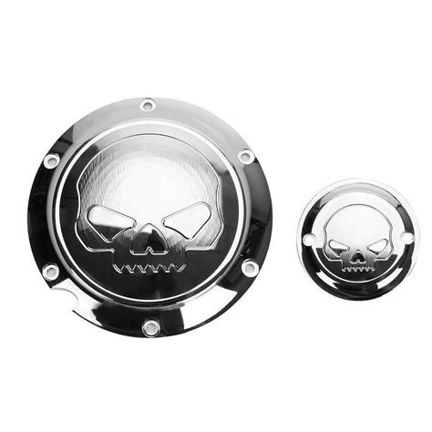 Kuryakyn mesh points cover for harley sportster. Skull Derby Timing Timer Cover For Harley Davidson ...