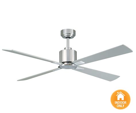 This 52 modern glam ceiling fan will add some sparkle to your ceiling. Airfusion Climate 52 DC Fan Only in Brushed Chrome ...