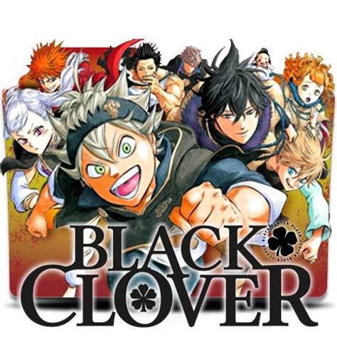 Black Clover Folder Icon By Xxraikagechruzu Txx On Deviantart