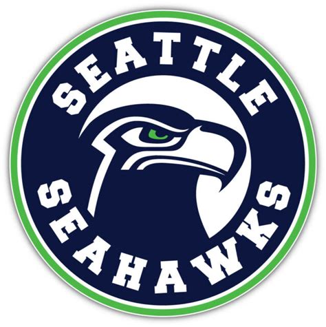 Seattle Seahawks Logo Nfl Sport Car Bumper Sticker Decal Sizes Ebay