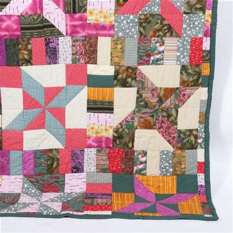 Sold Price Tutwiler Mississippi African American Quilt With Pinwheel