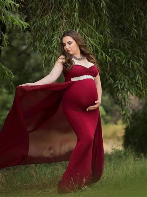 Buy Maternity Dress For Photo Shoot Maxi Sexy