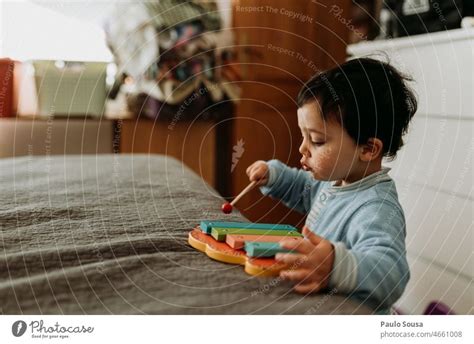 Child Playing Xylophone A Royalty Free Stock Photo From Photocase