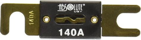 Absolute Anl140 2 2 Pack Anl Fuses 140 Amp Gold Plated
