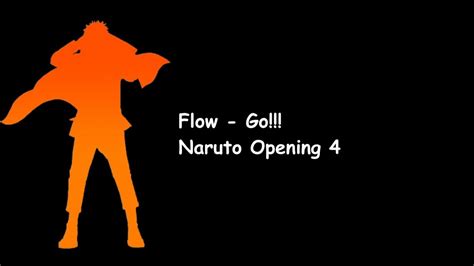 Flow Go Naruto Opening 4 Lyrics Video Youtube