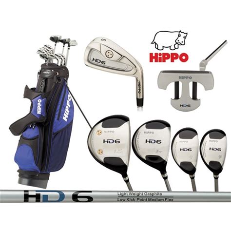 Hippo Hybrid Hd6 Golf Package Steel Graphite