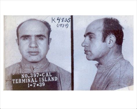 Al Capone Mugshot 1939 Rare Photo Print Photograph Fbi