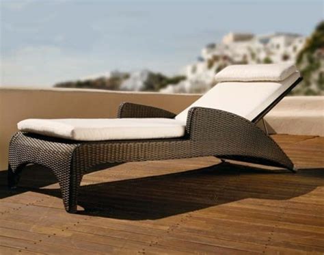 Modern & contemporary patio furniture : Variah Modern Patio Chaise Lounge - Modern - Patio ...