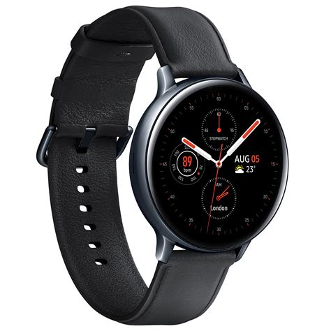 The samsung galaxy watch active 2 (stylized as samsung galaxy watch active2) is a smartwatch developed by samsung electronics. Samsung Galaxy Watch Active 2 4G (44 mm / Acier / Noir ...