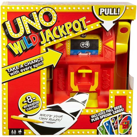 Find the best deals for wild card game. UNO Wild Jackpot Card Game with Wild Roller for 2 to 6 Players Ages 7 Years and Older - Walmart ...
