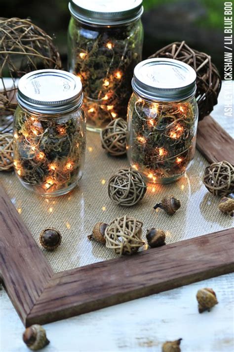 Mason Jar Fall Crafts Autumn Diy Ideas With Mason Jars
