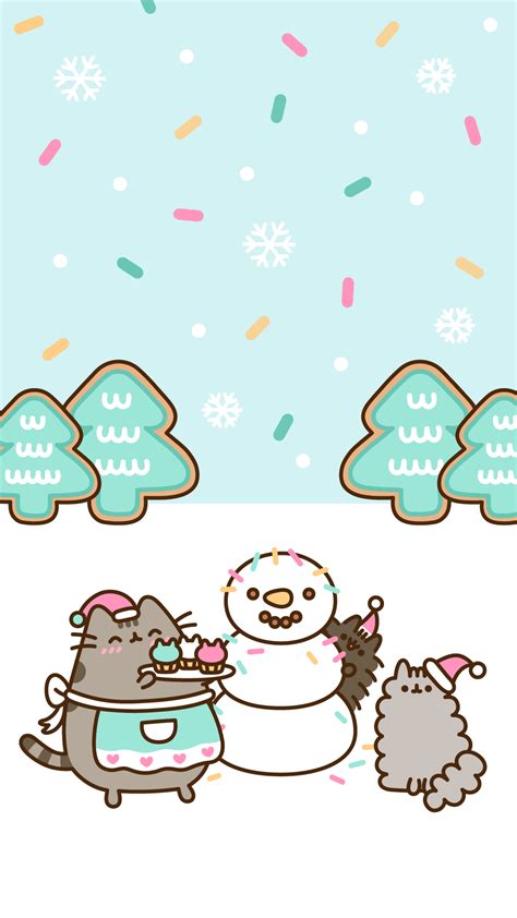 Pusheen Thanksgiving Wallpapers Wallpaper Cave