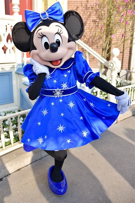 Sweet Minnie Mouse During The 25th Anniversary Celebration At