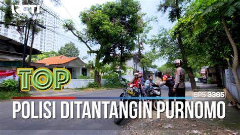 Kocak Purnomo Polisi Malah Ditantangin TUKANG OJEK PENGKOLAN YouTube