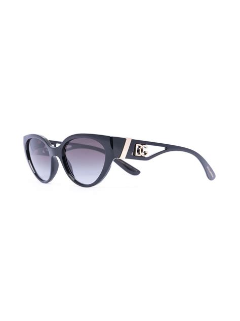 Dolce And Gabbana Eyewear Cat Eye Frame Sunglasses Farfetch
