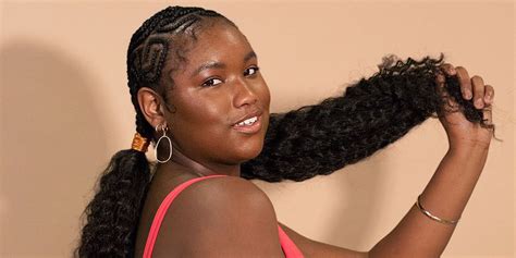 How To Create These Zig Zag Braids With Curly Ends Cosmos The Braid Up