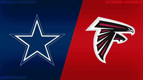 Smoothview Pregame Report Dallas Cowboys Vs Atlanta Falcons
