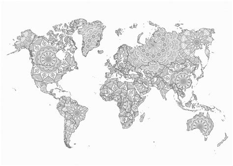 Mapa Mundi Para Colorir Escola Wilson Romano Calil Mapa Mundi Para