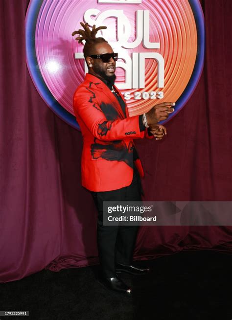 T Pain At The Soul Train Awards 2023 On November 19 2023 In Los