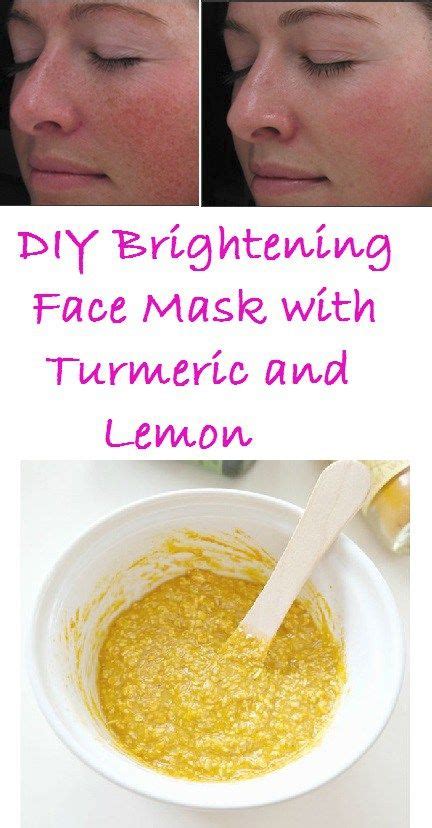 DIY Brightening Face Mask With Turmeric And Lemon HEALTHYLIFE