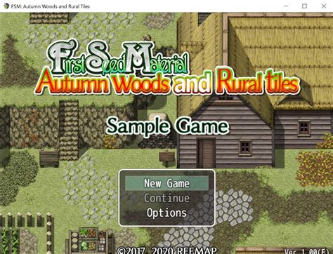 Rpg Maker Mv Fsm Autumn Woods And Rural Tiles On Steam