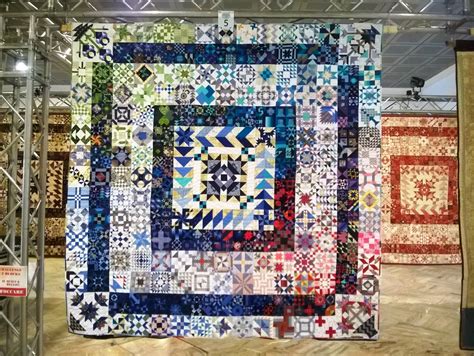 My Scrappy 365 Challenge Quilt At Bergamo Fiera Creattiva 2017