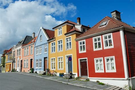 Colorful Houses In Bergen Norway Royalty Free Stock Photos Image