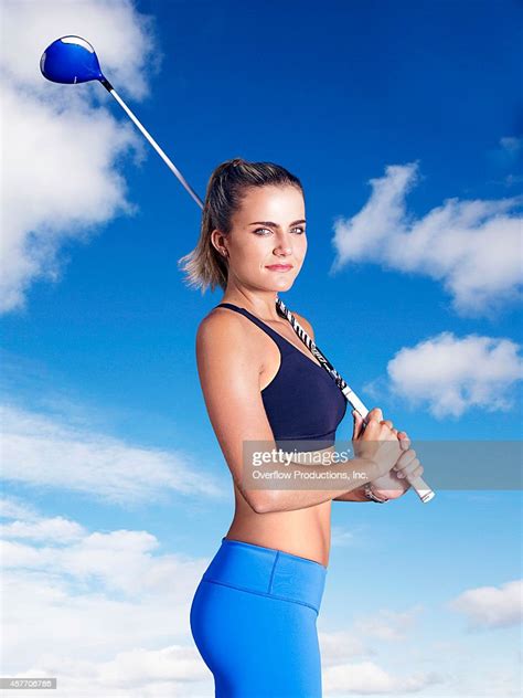 Pro Golfer Lexi Thompson Is Photographed For Golf Punk Magazine On