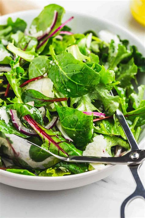 Best Simple Tossed Green Salad Little Sunny Kitchen